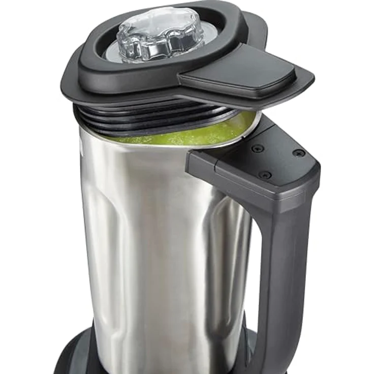 Hamilton Beach Commercial® - 32 oz / 0,95 L Edelstahl Mixerbehälter mit ergonomischem Griff und Sicherheitsdeckel, kompatibel mit HBB255/HBB255S, HBH455 und HBF510/HBF510S – Bild 2