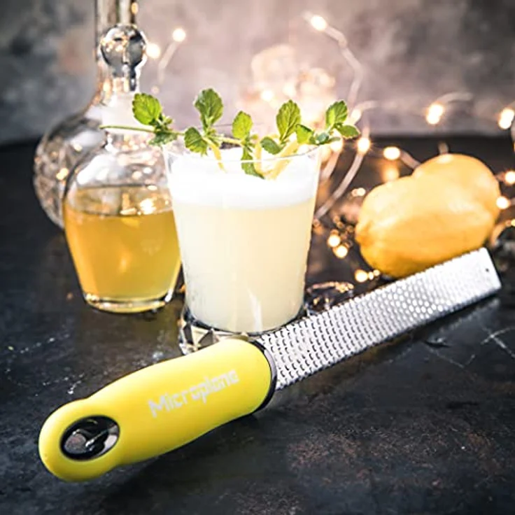 Microplane Zester-Reibe Premium Neon Gelb – Bild 6