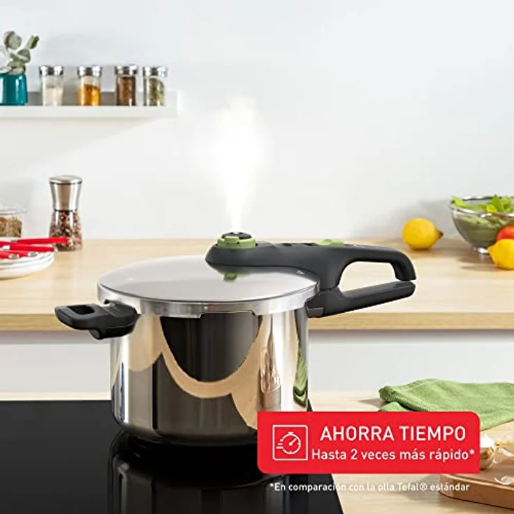 Tefal Secure Trendy 8L Grün mit Schloss – Bild 4