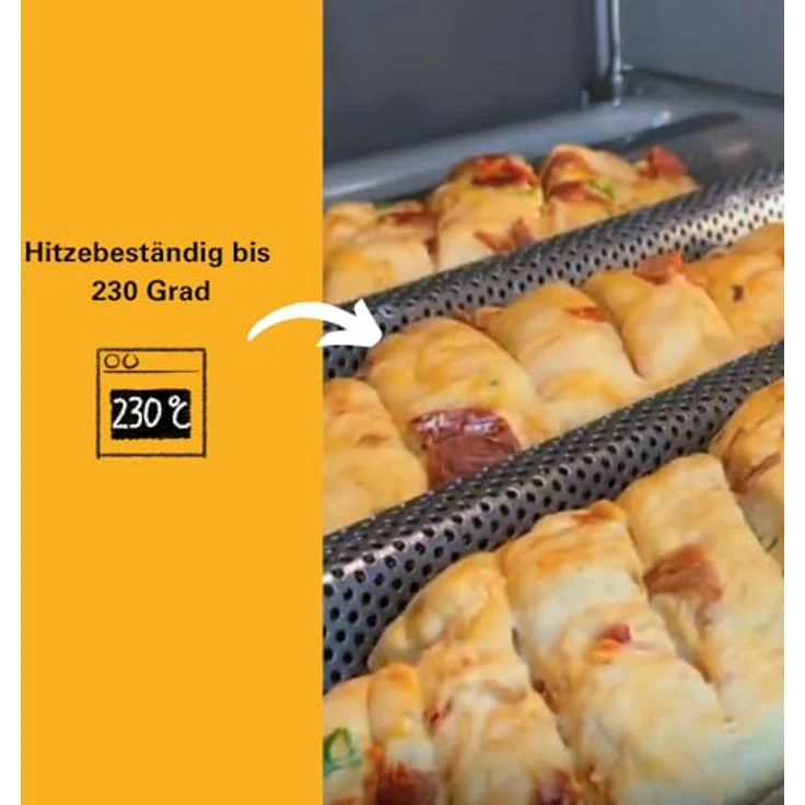 RBV Birkmann 210141, Baguette-Backblech, antihaftbeschichtet – Bild 5