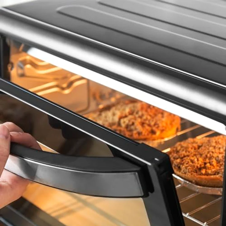 Cecotec Bake&Toast 3090 Black Gyro, 30 L Kleinbackofen mit 1500 W, schwarzer Grill und Heißluftfunktion – Bild 9