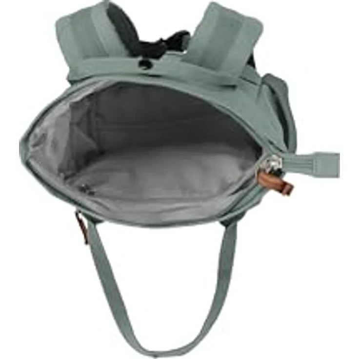 Travelite Basics City Rucksack, 27 cm, mintgrün, 100% Polyester, kompakt und leicht – Bild 6