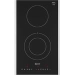 Neff, T13TDF9L8, Domino Kochfeld, N70, Breite 30 cm, Autarkes Elektro-Kochfeld, TouchControl Bedienung, Schwarz mit Rahmen aufliegend