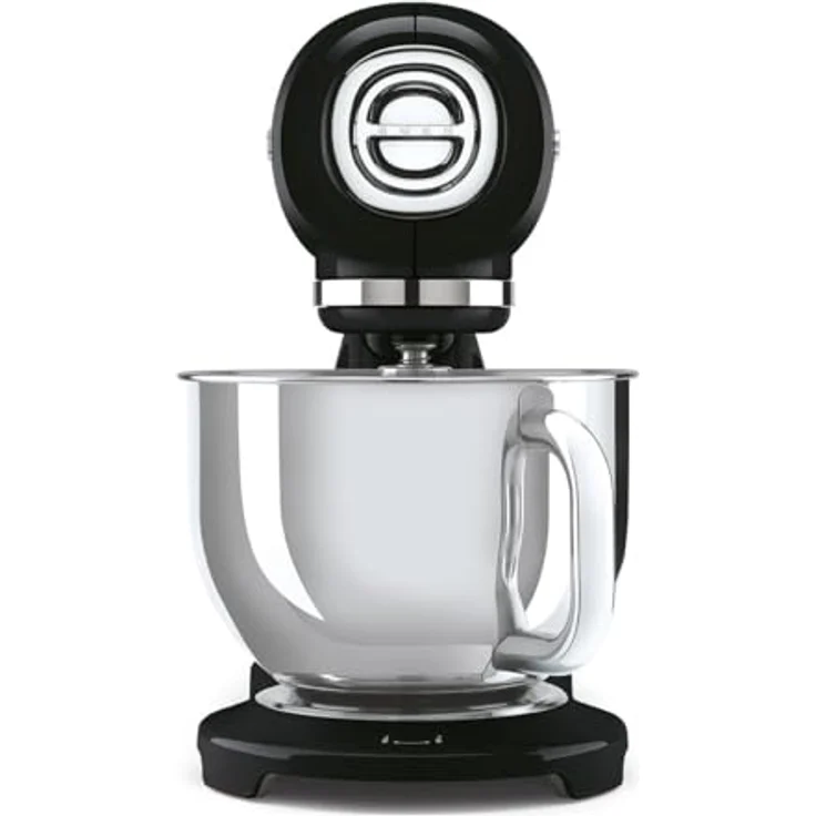 Smeg SMF05BLU Küchenmaschine, 4,8 l, 1000 W, Schwarz, mit Softstartsystem und planetarischer Rotationsbewegung – Bild 2