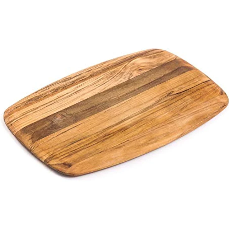 Teakhaus TH202 Schneidebrett 30,5 x 20 x 1,4cm Holz braun – Bild 4