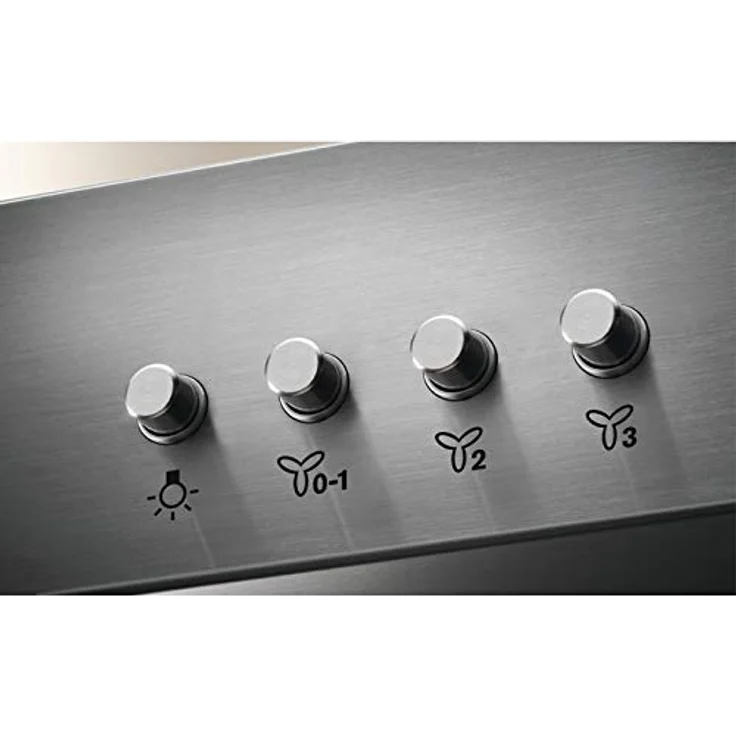 Electrolux LFC316X Dunstabzugshaube, 420 m³/h, Wandmontage, Edelstahl, Abluft/Umluft, Energieeffizienzklasse D, 66 dB – Bild 2