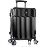 Heys, Koffer, Tekno -matkalaukku, musta, Schwarz, (49 l, S)