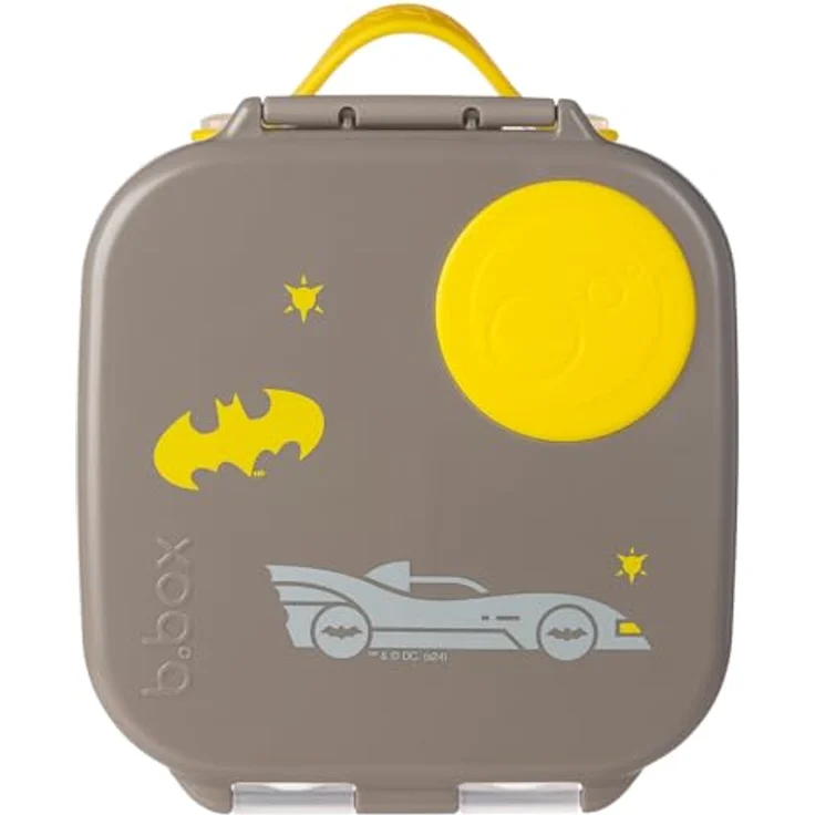 B.Box Batman Lunch Box, Pausenbox für Kinder, sturzfest, BPA-frei, mittel – Bild 1