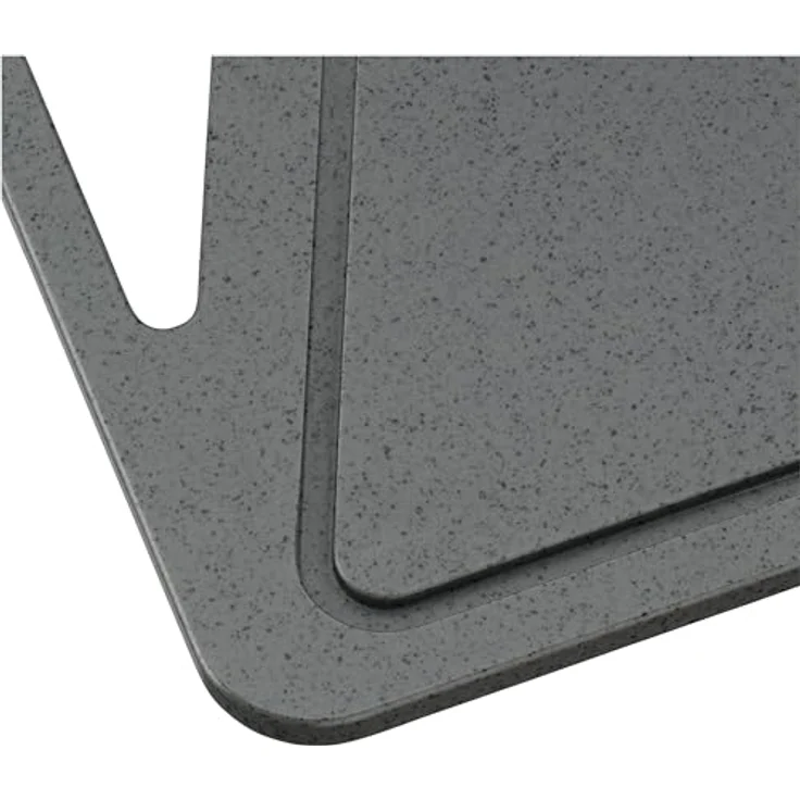 WMF Schneidebrett Tranchierbrett 38 x 25 cm rechteckig aus Kunsstoff mit Griff praktisch Saftrillen spülmaschinengeeignet leichte Reinigung hygienisch klingenschonend geschmacksneutral modern – Bild 4