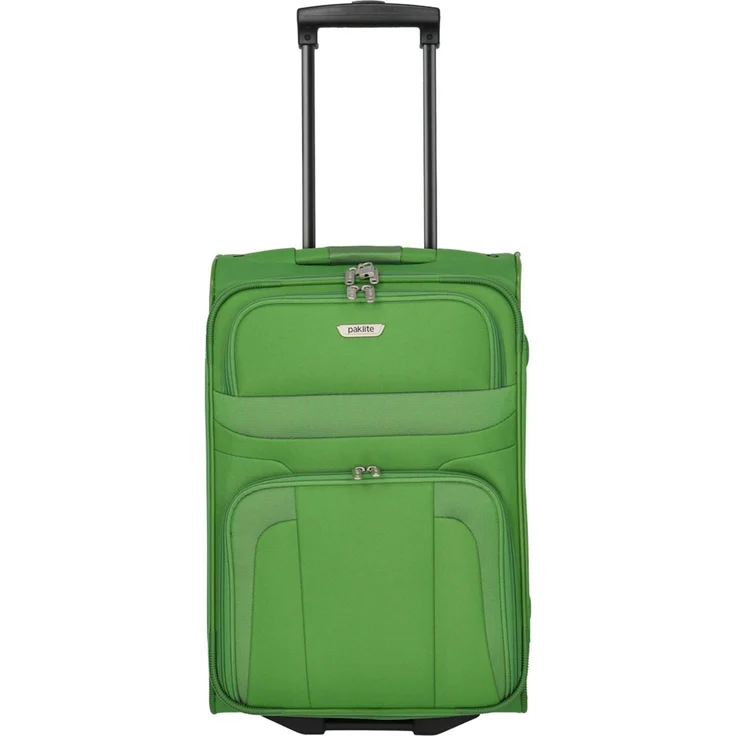 Travelite Weichgepäck-Trolley 2W Trolley, 2 Rollen, Green - Handgepäck mit leisen Rollen, 37 l Volumen, 100% Polyester – Bild 1