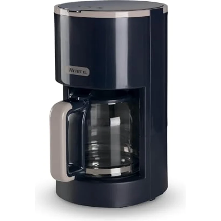 Ariete 1394 Breakfast Kaffeemaschine mit Dauerfilter 1,5 L für 12 Tassen, dunkelblau - Warmhaltefunktion, genaue Dosierung, praktischer Dauerfilter – Bild 1
