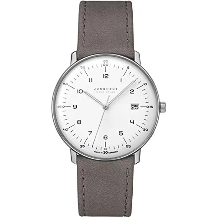 JUNGHANS max Bill Herren-Funkuhr Mega Solar Titan 059/2021.02