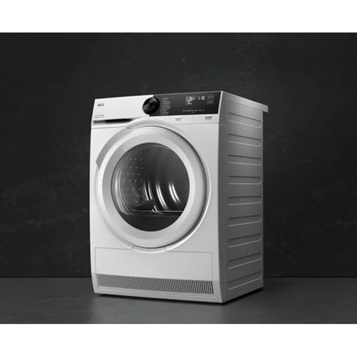 AEG Wärmepumpentrockner 9 kg Serie 7000 SensiDry A+++ Mengenautomatik Schontrommel Knitterschutz TR7T65690 in Weiß – Bild 2