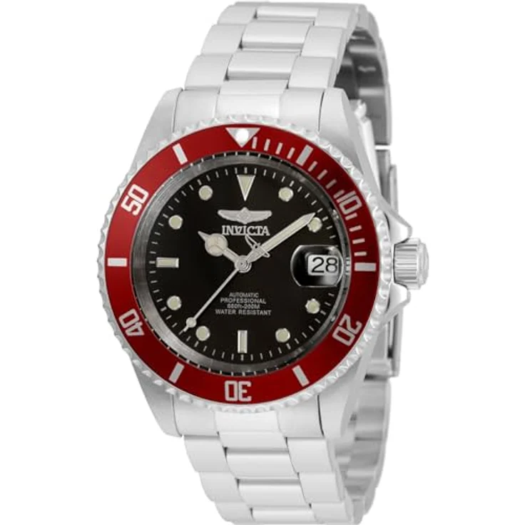 Invicta Pro Diver, Edelstahl Herren Automatikuhr 40mm mit Datum und Automatikbewegung – Bild 1