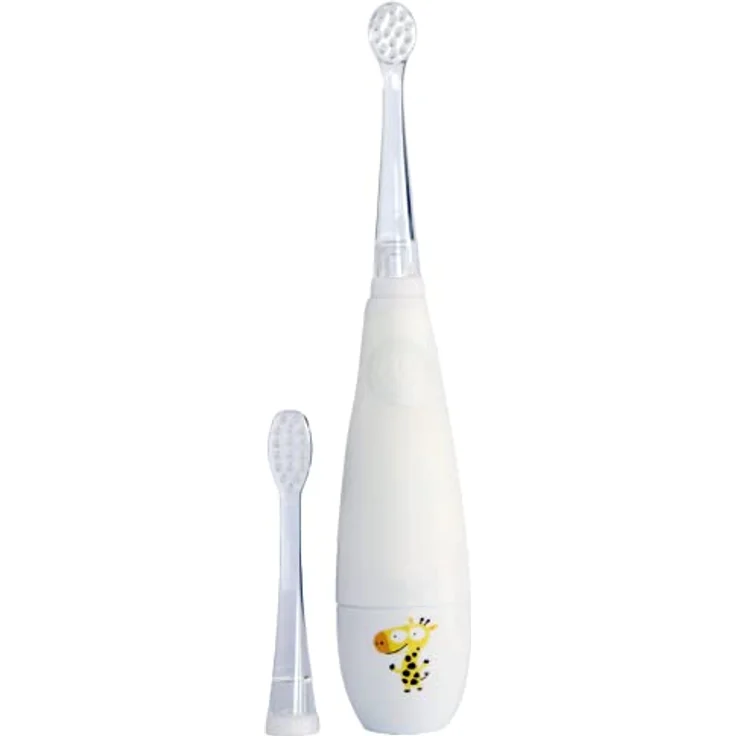 Jack N’ Jill Tickle Tooth, elektrische Zahnbürste mit Schalltechnologie für Kinder, sanfte Pflege und lustiges Design – Bild 2