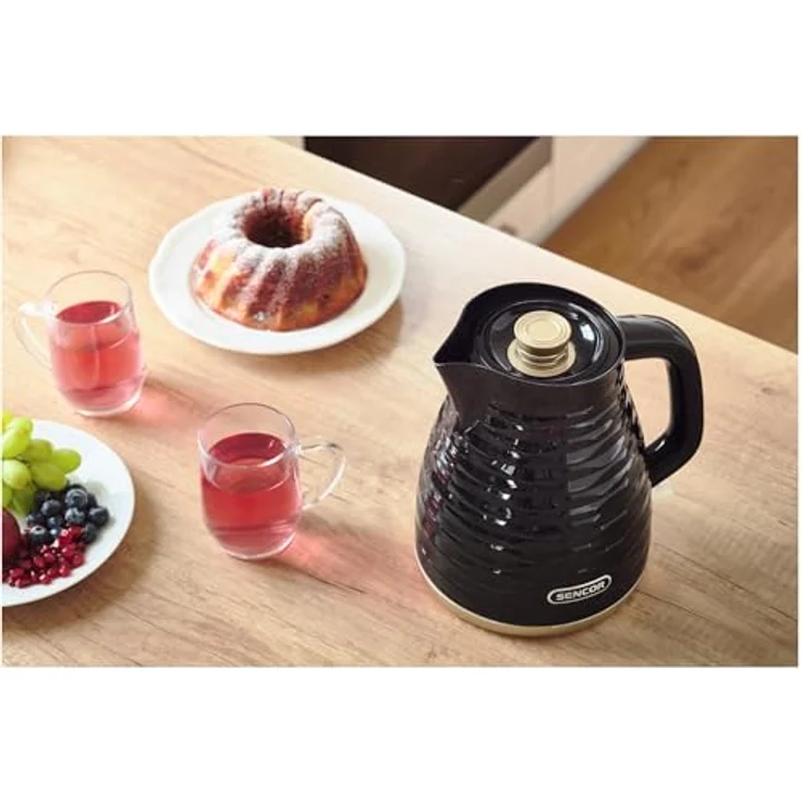 SENCOR WASSERKOCHER SWK 7501BK, 1,7 Liter, schwarz – Bild 4