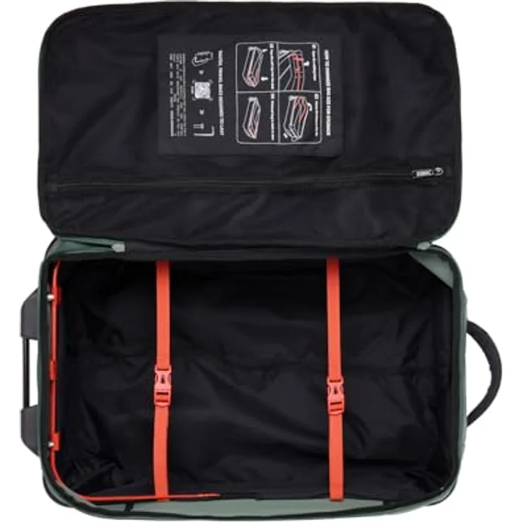 Vaude Takutea 35, Koffer mit 35 l Volumen, grün, mit arretierbarem Griff und Raumteiler – Bild 3
