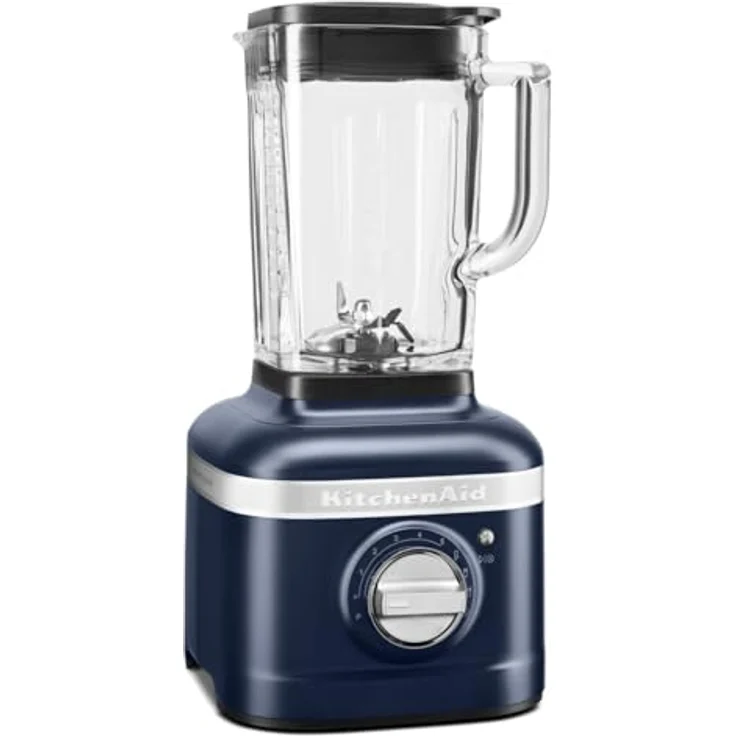 KitchenAid Artisan 5KSB4026EIB Standmixer mit IntelliSpeed, 1200W, 1,4L Glasbehälter, tintenblau, Serie: 5KSB4026 – Bild 2