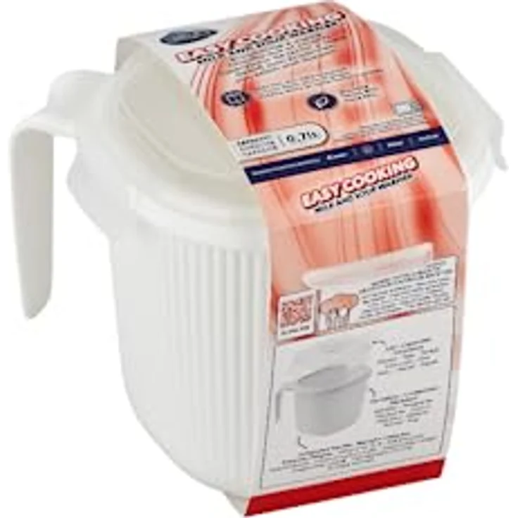 CARE + PROTECT Milch- und Suppenwärmer für die Mikrowelle; idealer Behälter zum Kochen oder Erhitzen flüssiger Lebensmittel, BPA-frei, 0,7 l – Bild 2
