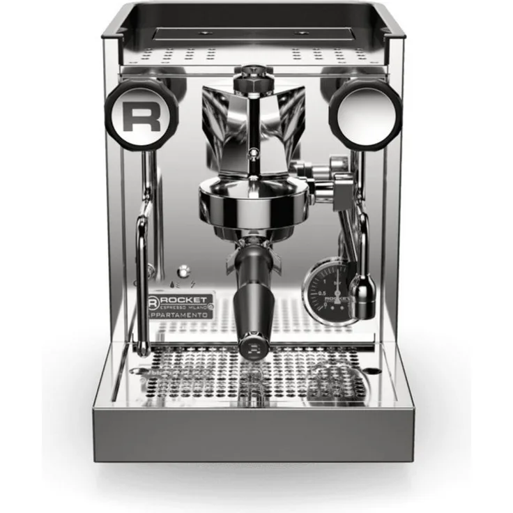 Rocket Espresso Appartamento TCA, Espressomaschine mit Temperatureinstellung, 1,8 Liter Boiler, graphitfarben