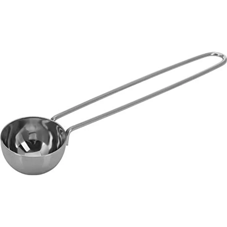 Westmark Kaffee-Dosierlöffel, Für 8 Gramm Kaffeepulver, Langer Griff: 19,1 cm, Rostfreier Edelstahl, 15292270