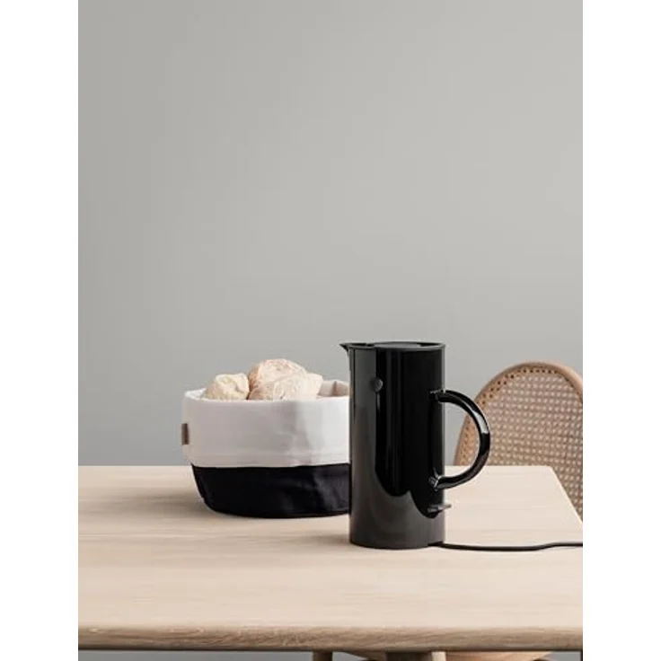 Stelton Wasserkocher EM77 0,5 l Schwarz, 0,5 l, 700 W - Effizientes Design in Edelstahl – Bild 3