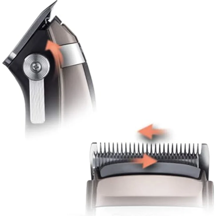 Remington HC9100 Heritage Haarschneider 60 Minuten Akkulaufzeit Netz- und Akkubetrieb 11 Aufsätze Edelstahlklingen – Bild 4