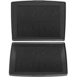 Fritel BACKPLATTEN ZIMTWAFF, Waffeleisen, Schwarz