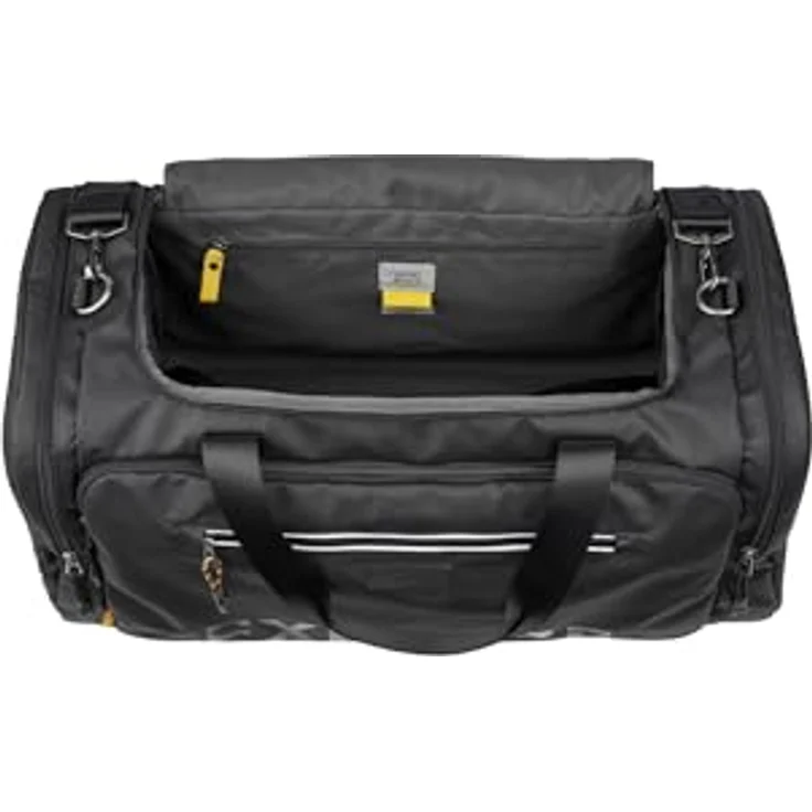 camel active Explore Weekender Reisetasche, 56 cm, schwarz, aus 100% Polyamid, ideal für Reisen und Sport – Bild 3