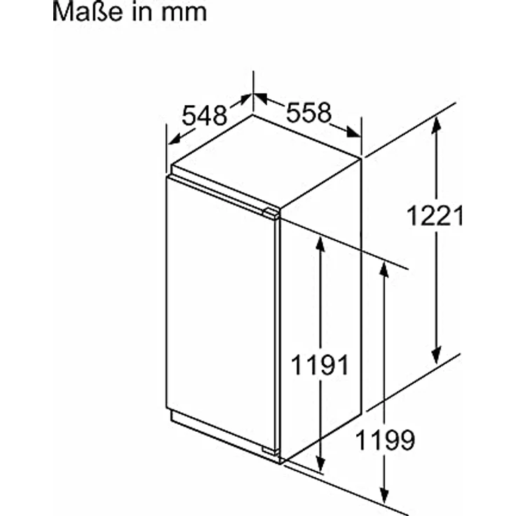 Bosch KIR41ADD1 Serie 6 Kühlschrank, Einbau, Höhe 122.5 cm, Energieklasse D – Bild 6