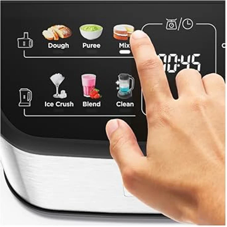 KENWOOD Küchenmaschine FDM73.850SS MultiPro OneTouch - 1000 Watt Standmixer - digitale Waage - silber/schwarz - Preisvergleich – Bild 3