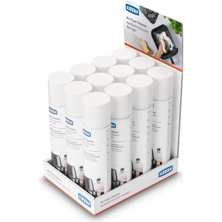 Xavax Heißluftfritteusen-Reiniger, fettlösend, 300 ml