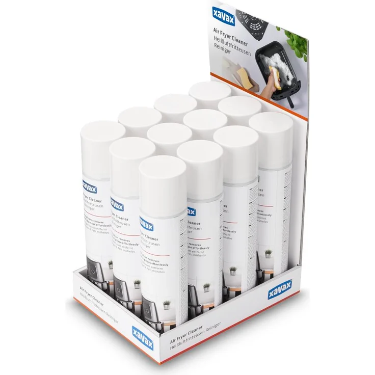 Xavax Heißluftfritteusen-Reiniger, fettlösend, 300 ml