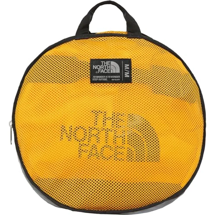 The North Face Reisetasche Rucksack M Base Camp Duffel Summit Gold, schwarz – Bild 4