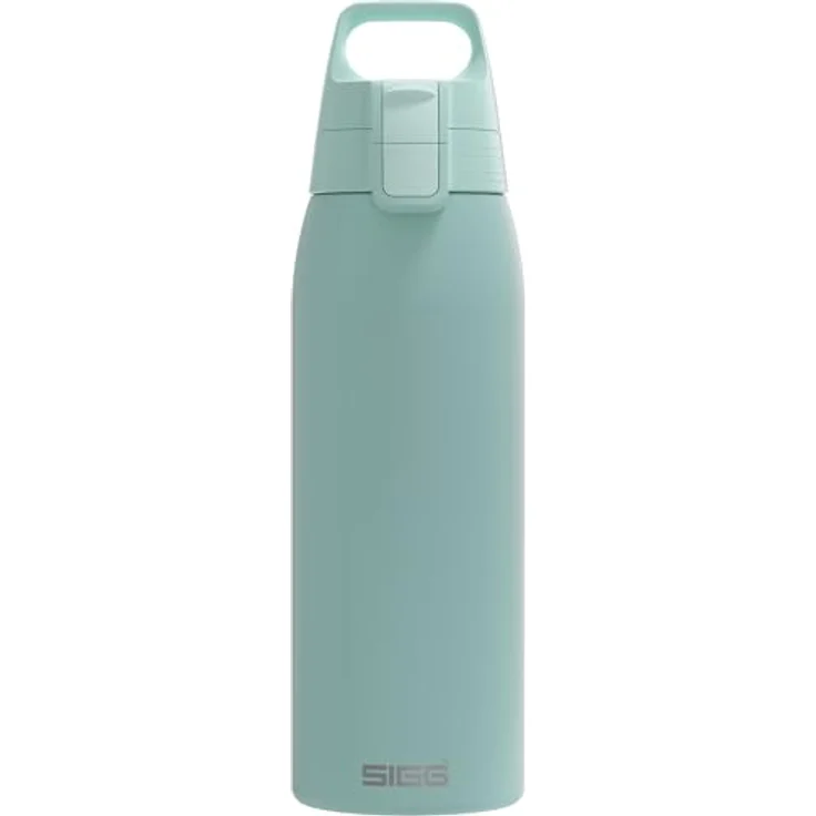 SIGG Trinkflasche aus Edelstahl 1.0L Shield One Glacier Türkis auslaufsicher – Bild 2