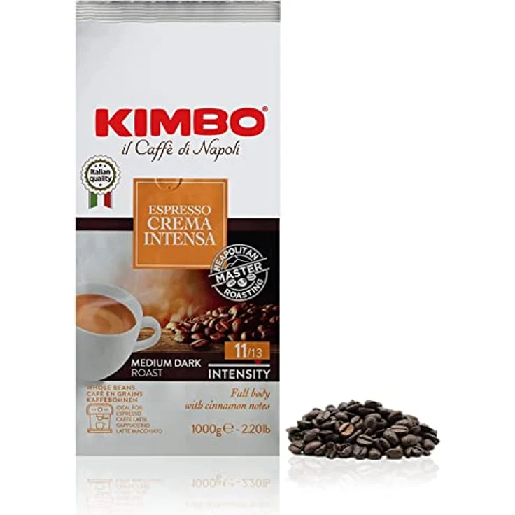 Kimbo Espresso Crema Intensa 1kg – Bild 3