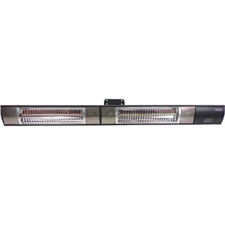 Aktobis Wand-Heizstrahler, Balkonheizer, Zeltheizer WDH-300WS (Schwarzmetallic + bis 3.000 Watt + Geringe Blendwirkung), Heizstrahler – Bild 8
