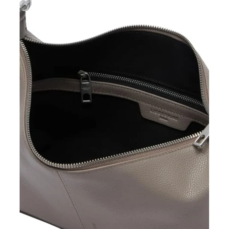 Liebeskind Paris Schultertasche S, 100% Leder, grau, 36 cm x 10 cm x 19 cm – Bild 3