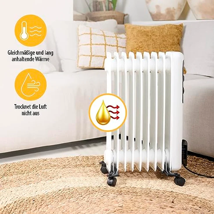 Ölheizung Tristar KA-5179 2000 W, Radiator – Bild 6