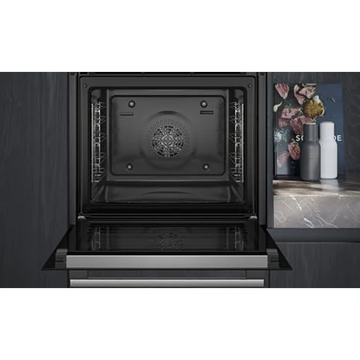 SIEMENS HB572ABS3, iQ300 Einbau-Backofen, Air Fry, activeClean Pyrolyse, 3D Heißluft, LED-Touchbedienung, Edelstahl – Bild 4