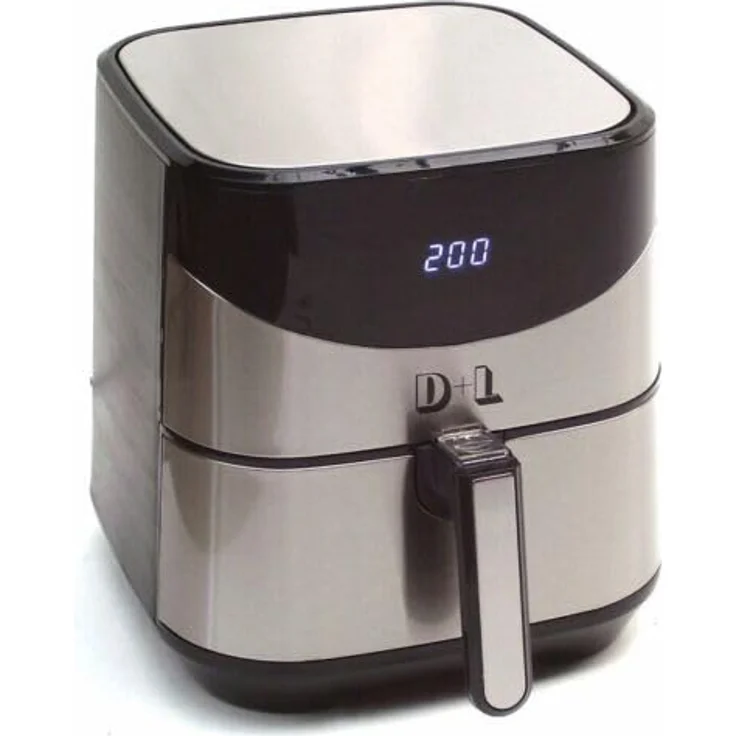 Apex Heißluftfritteuse XL Edelstahl 1700W mit 8 voreingestellten Backprogrammen – Bild 10