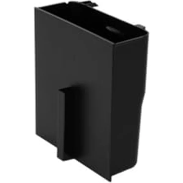 KRUPS MS0A01306A Kaffeesatzbehälter mit integriertem Kaffeesatz, klassisches schwarzes Design, geeignet für mehrere KRUPS-Kaffeemaschinen