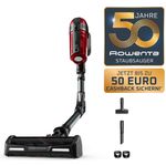 Rowenta Akku-Hand-und Stielstaubsauger RH98A7, Zyklon-Technologie und Digital-Motor, kabelloser Staubsauger mit Flex-Gelenk