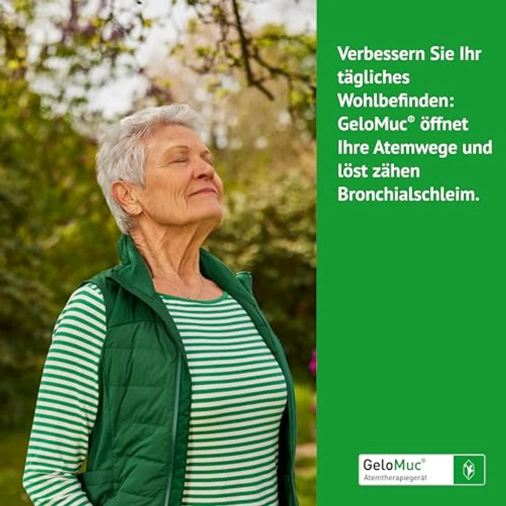 GeloMuc Atemtherapiegerät für chronische Atemwegserkrankungen, 1 Stück – Bild 3