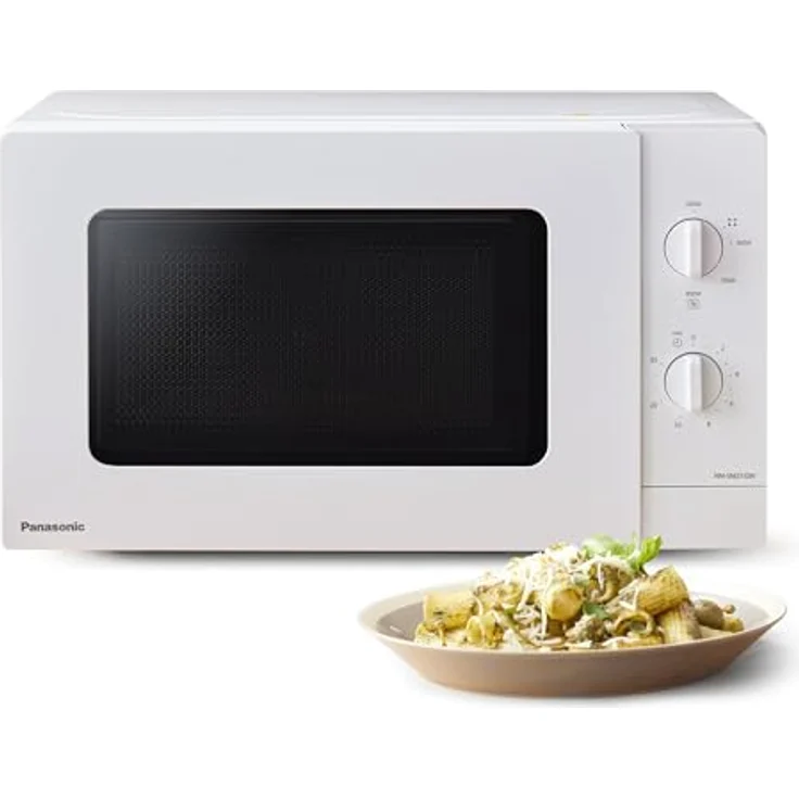 Panasonic NN-SM21QWEPG Solo-Mikrowelle, 20L, 800 W, 5 Leistungsstufen, kompakt, weiß – Bild 2