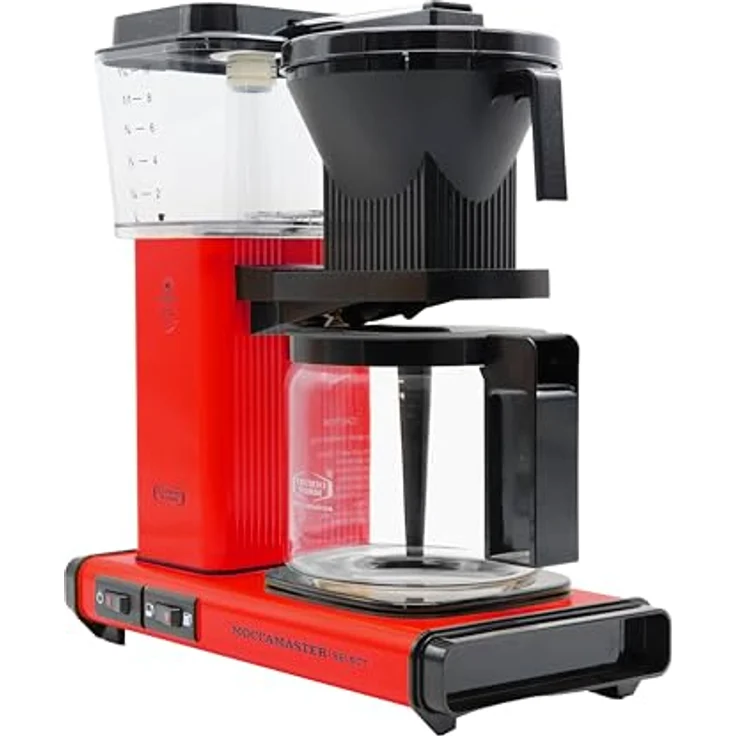 Moccamaster Filter Kaffeemaschine KBG Select, 1.25 Liter, 1520 W, Red – Bild 4