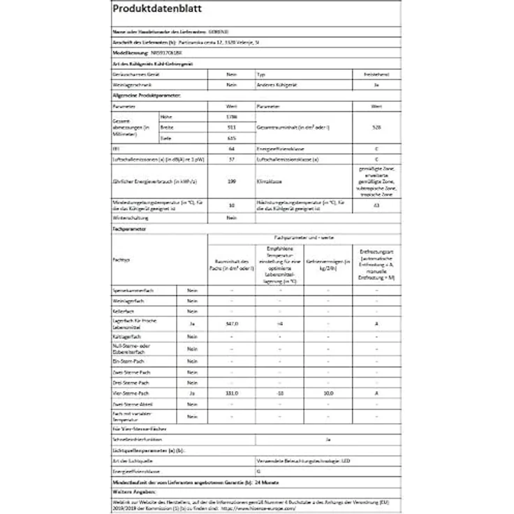 GORENJE NRS917C61BX Side-by-Side Kühlschrank, 528 l, Schwarz Inox Look, Wasser- und Eiswürfelspender, 1786 mm hoch – Bild 16