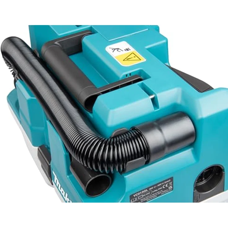 Makita VC013GLZ03 Akku-Staubsauger 40V, Nass- und Trockensauger mit bürstenlosem Motor, AWS-Funktion und 7,5 l Auffangbehälter, ideal für Baustellen – Bild 8