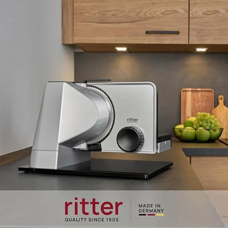 Ritter Allesschneider sono 5, elektrischer Allesschneider mit ECO-Motor, made in Germany – Bild 2