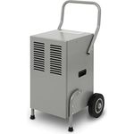 EBERTH Bautrockner Gewerbe-Luftentfeuchter Bau-Entfeuchter, Leistung 50L / Tag, einstellbar von 20% - 90% RH, Raum-Trockner in schwarz